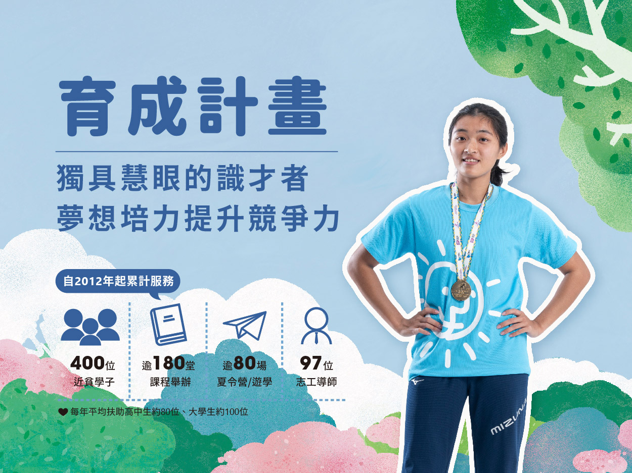 【大手拉小手 — 育成計畫】(標題圖檔)